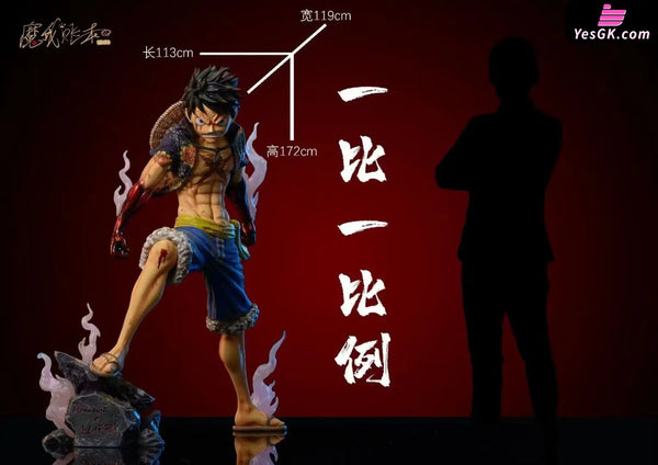 One Piece Monkey D. Luffy Tokushima Articles Resin Statue - Magic Book Studio [Pre-Order]