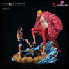 One Piece Monkey D. Ruffy Vs Donquixote Doflamingo Statue - 3Da Studio [Pre-Order]