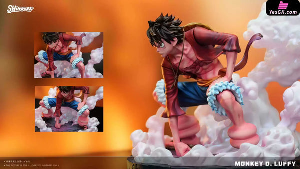 One Piece Monster Three #1 Straw Hat Luffy pop GK Statue - Shimmer Studio [In-Stock] - One Piece