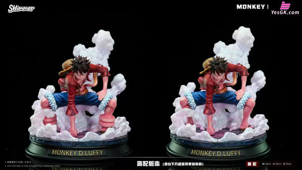 One Piece Monster Three #1 Straw Hat Luffy pop GK Statue - Shimmer Studio [In-Stock] - Full Payment / High Edition