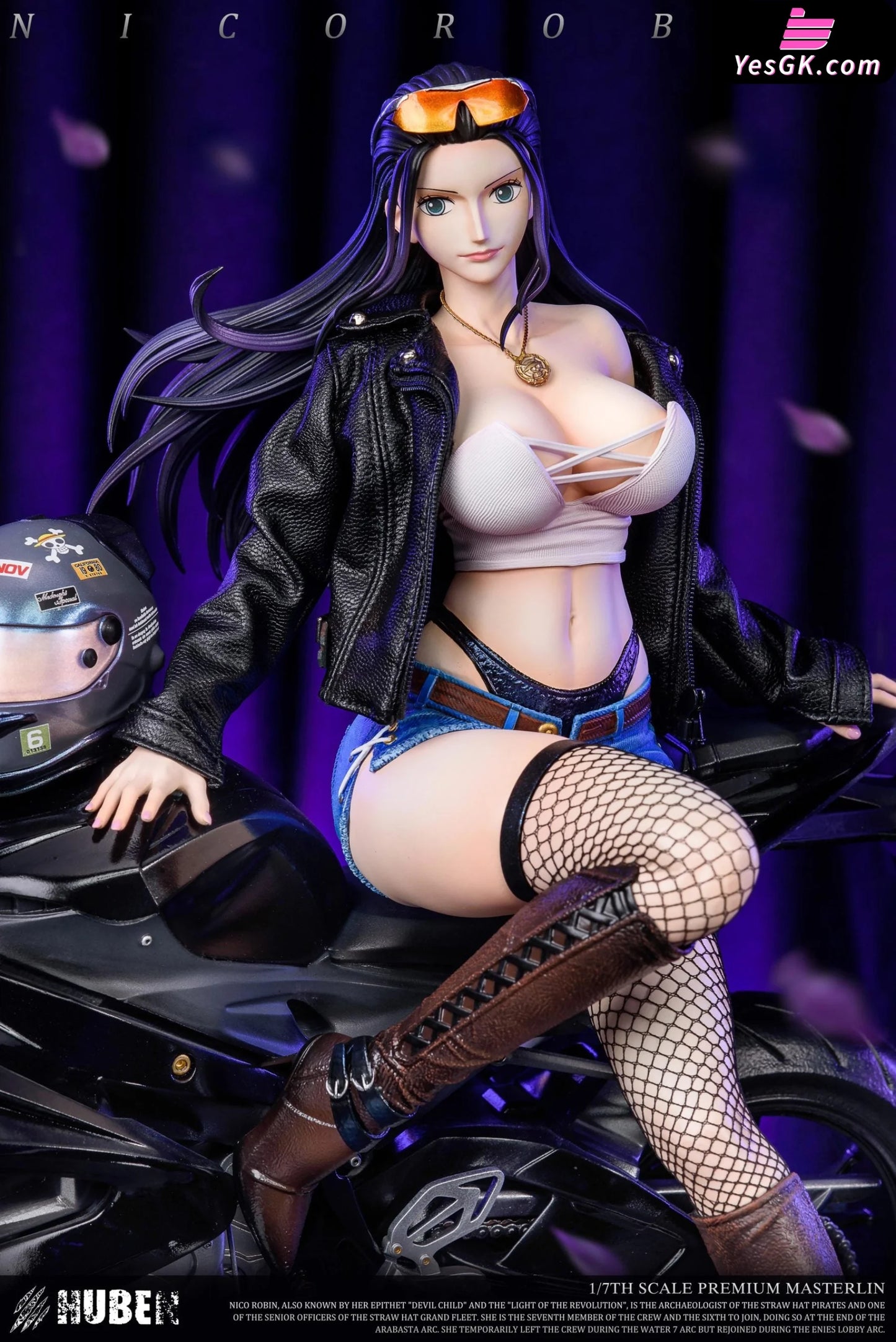 One Piece Motorcycle Girl 02 Nico Robin Statue - Huben Studio [Pre-Order]