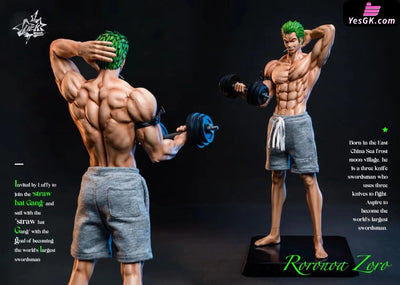 One Piece Muscle Roronoa Zoro Resin Statue - Dick Studio [Pre-Order]