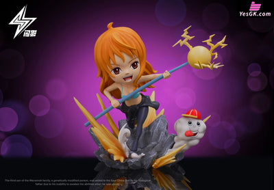One Piece Nami And Usopp In Leather Straw Hats Resin Statue - Shan Ying Studio [Pre - Order] Full