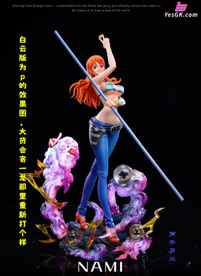 One Piece Nami GK Statue - LX Studio [Pre-Order] Full Payment / Two years later version(White Cloud) One Piece