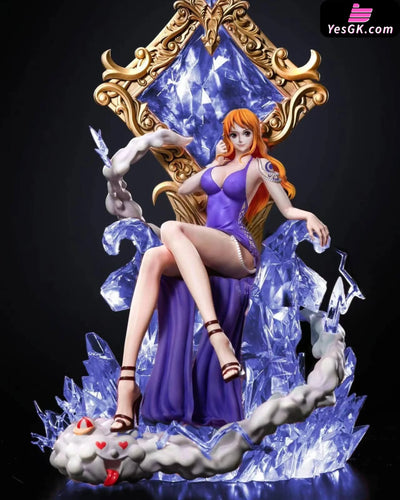 One Piece Nami GK Statue - Mr.J Studio [In-Stock] Full Payment / Blue Version One Piece
