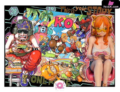 One Piece Nami Playing Games GK Statue - TCT Studio [In-Stock] Full Payment One Piece