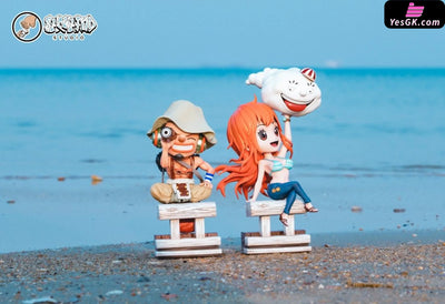 One Piece Nami & Usopp GK Statue - Showhand Studio [In-Stock] One Piece