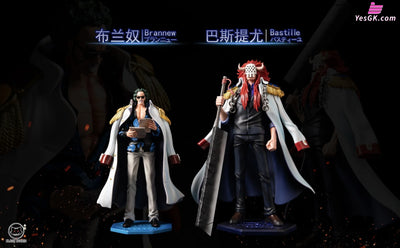 One Piece Navy Series #11 Brannew & Bastille GK Statue - Black Studio [In-Stock] One Piece