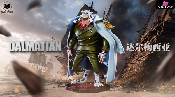 One Piece Navy Series Dalmatian & Sengoku 2.0 GK Statue - Black Studio [Pre-Order Closed] - One Piece