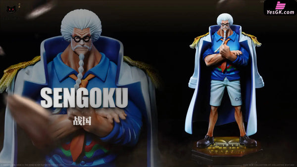 One Piece Navy Series Dalmatian & Sengoku 2.0 GK Statue - Black Studio [Pre-Order Closed] - One Piece