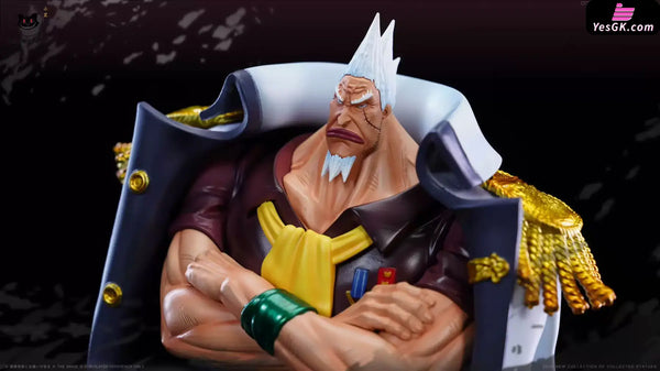 One Piece Navy Series Kongu & Marine GK Statue - Black Studio [Pre-Order Closed] - One Piece