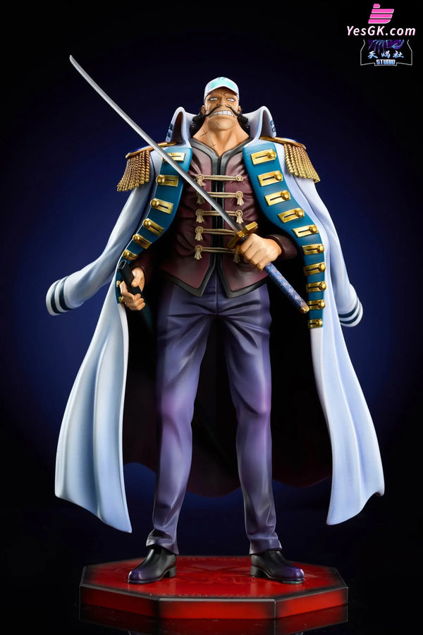 One Piece Navy Series Onigumo & Yamakaji & Stainless & Momonga & Strawberry & Doberman & Shu GK Statue - Tian Xie She