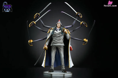 One Piece Navy Series Onigumo & Yamakaji & Stainless & Momonga & Strawberry & Doberman & Shu GK Statue - Tian Xie She