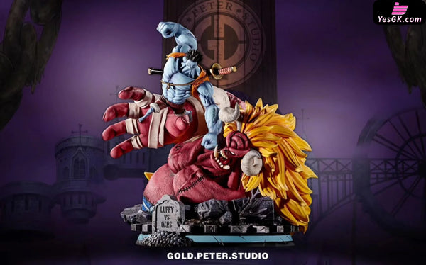One Piece Nightmare luffy VS Oz GK Statue - Gold Peter Studio [In-Stock] - Full Payment - One Piece