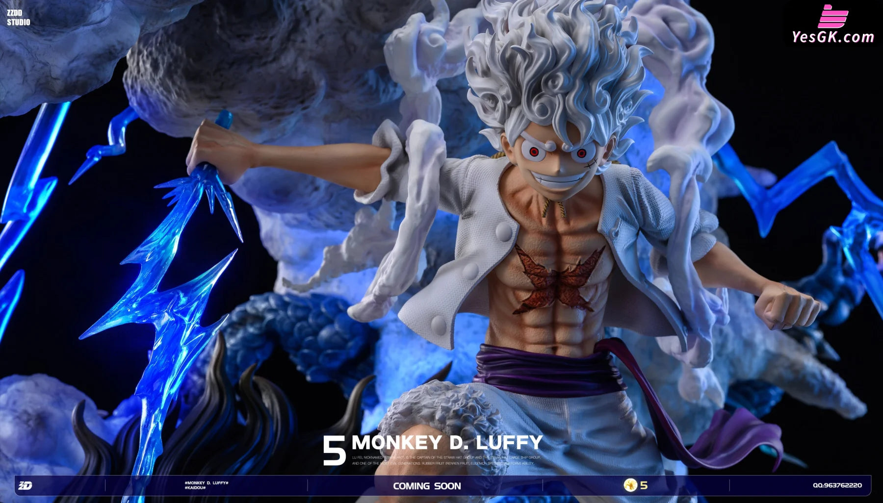 Dayu Studio One Piece Gear 5 Nika Luffy vs Kaido