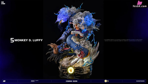 One Piece Nika Luffy Vs Kaido Resin Statue - Zzdd Studio [In-Stock]