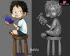 One Piece Nika Monkey D. Luffy Vs Kaidou Resin Statue - Dayu Studio [Pre-Order]