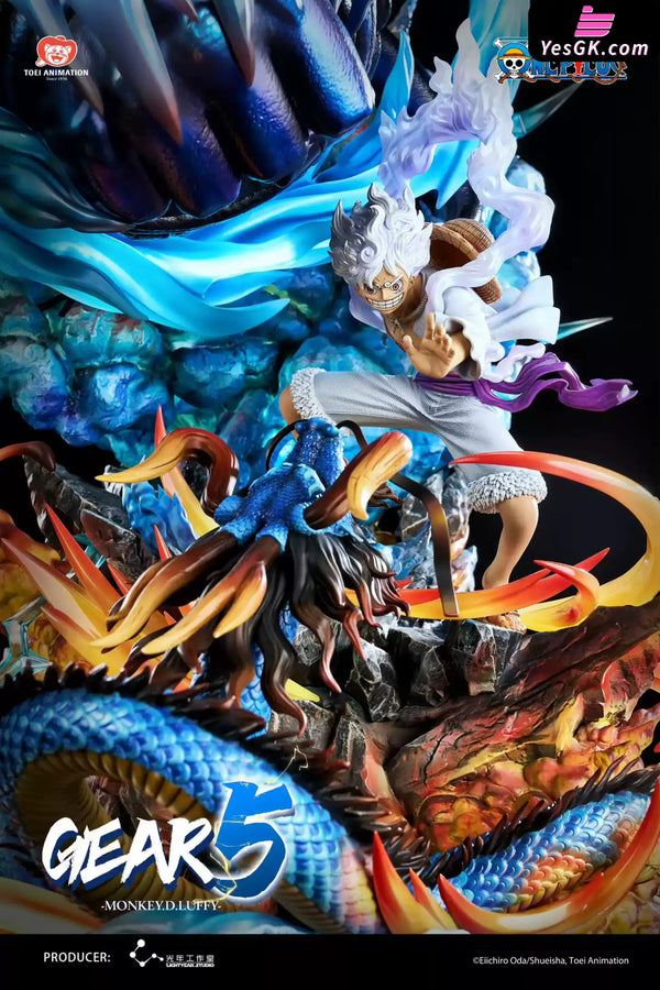 One Piece Nikka Luffy GEAR 5 Statue (Licensed) - Light Year Studio [Pre-Order] - One Piece