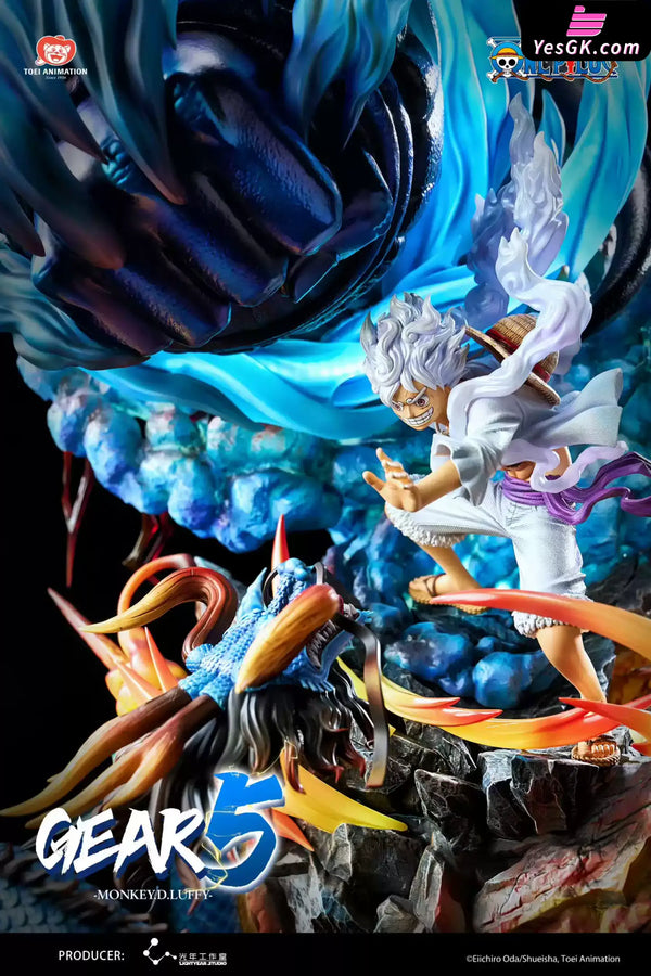 One Piece Nikka Luffy GEAR 5 Statue (Licensed) - Light Year Studio [Pre-Order] - One Piece