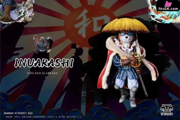 One Piece Nine Red Scabbards Inuarashi GK Statue - YZ Studio [In-Stock] - Full Payment - One Piece