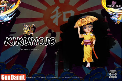 One Piece Nine Red Scabbards Kikunojo GK Statue - YZ Studio [In-Stock] - Full Payment - One Piece