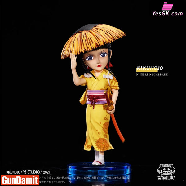 One Piece Nine Red Scabbards Kikunojo GK Statue - YZ Studio [In-Stock] - Full Payment - One Piece