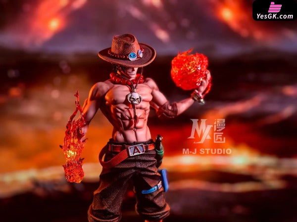 One Piece Nirvana Portgas D. Ace POP GK Statue - MJ Studio [In-Stock] - One Piece