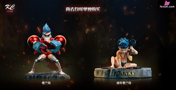 One Piece No.8 Franky WCF GK Statue - KC Studio [In-Stock] - Full Payment / Franky + Childhood Franky - One Piece