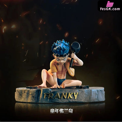 One Piece No.8 Franky WCF GK Statue - KC Studio [In-Stock] - Full Payment / Childhood Franky - One Piece