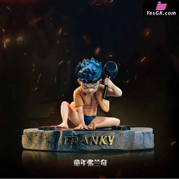 One Piece No.8 Franky WCF GK Statue - KC Studio [In-Stock] - Full Payment / Childhood Franky - One Piece