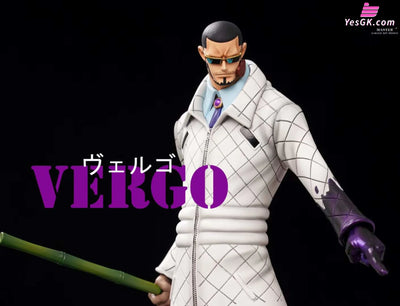 One Piece Numancia Flamingo Pop Resonance Series Red Heart Vergo Resin Statue - Master Design Studio