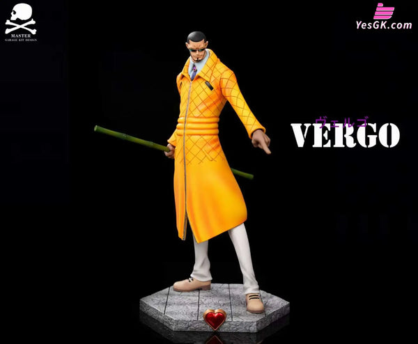 One Piece Numancia Flamingo pop resonance series red heart ’Vergo’ Resin Statue - MASTER DESIGN Studio [In-Stock] Full