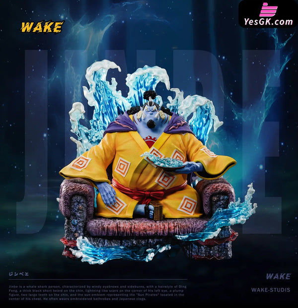 One Piece Oka Shichibukai #1 Jinbe Resin Statue - Wake Studio [Pre-Order]