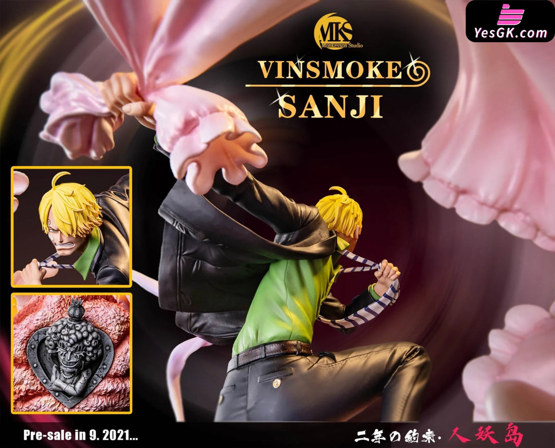 One Piece Okama Island Arc Vinsmoke Sanji Resin Statue - Monkey Son St ...