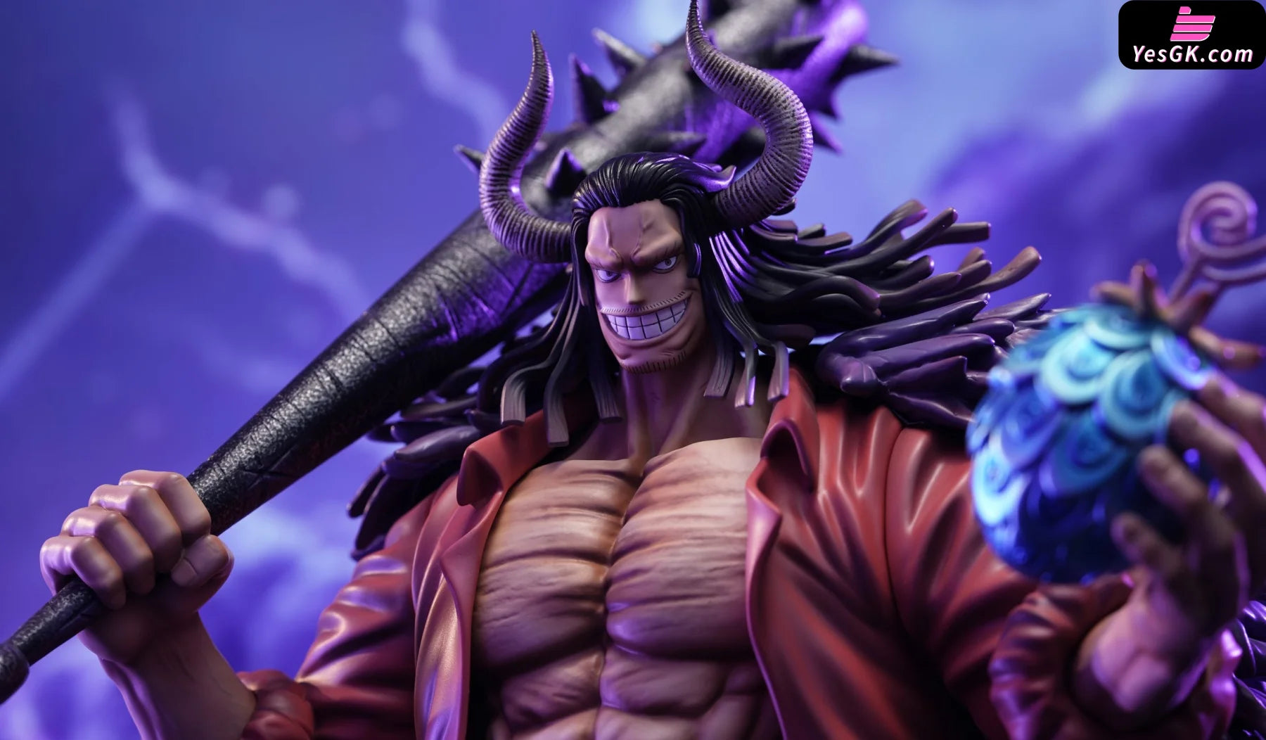 One Piece Old Era Young Kaido Resin Statue - Ji Ke Studio [Pre-Order]