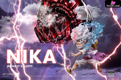 One Piece Onigashima Decisive Battle Series Nika Series Gear 5 Bajrang Gun Nika Luffy GK Statue - YZ Studio [Pre-Order]