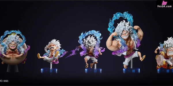One Piece Onigashima Final Battle #5 Balloon Nika Luffy GK Statue - YZ Studio [In-Stock] - One Piece