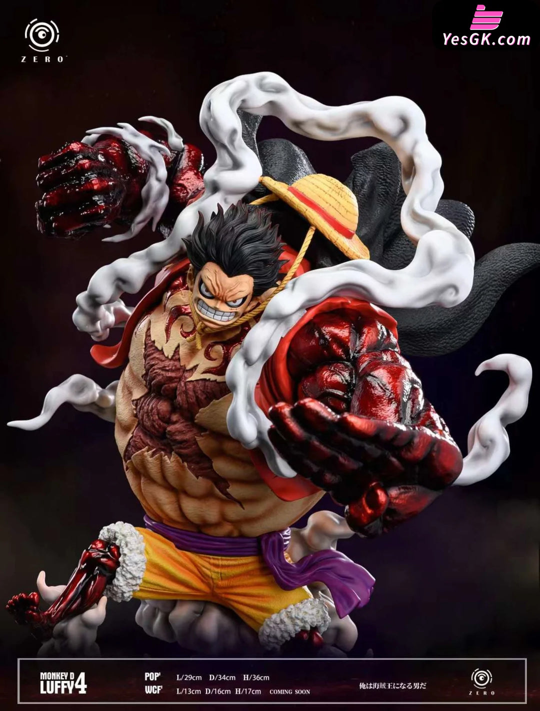 One Piece Onigashima Gear 4 Luffy Statue - ZERO Studio [In-Stock] – YesGK