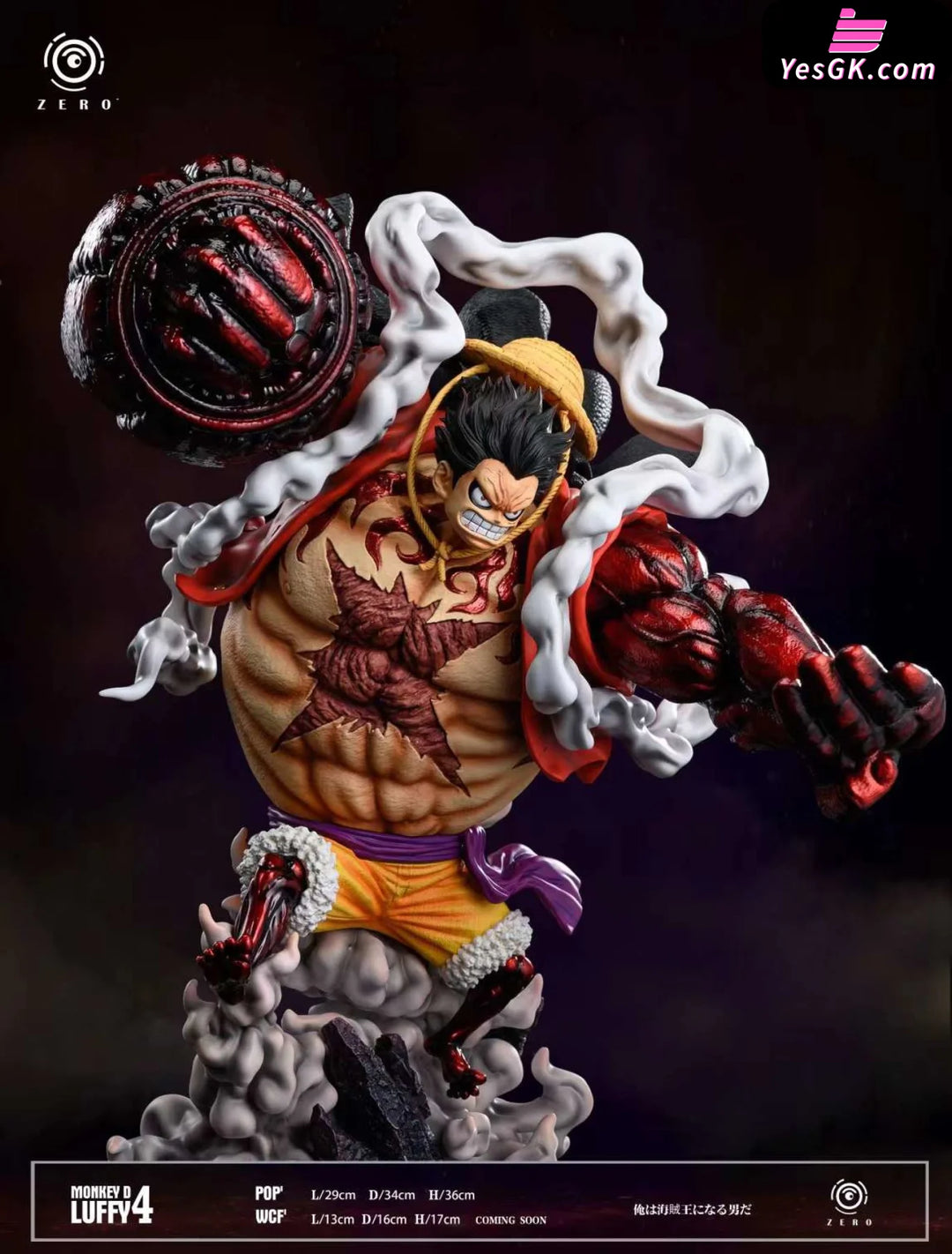 One Piece Onigashima Gear 4 Luffy Statue - Zero Studio [in-stock] – Yesgk