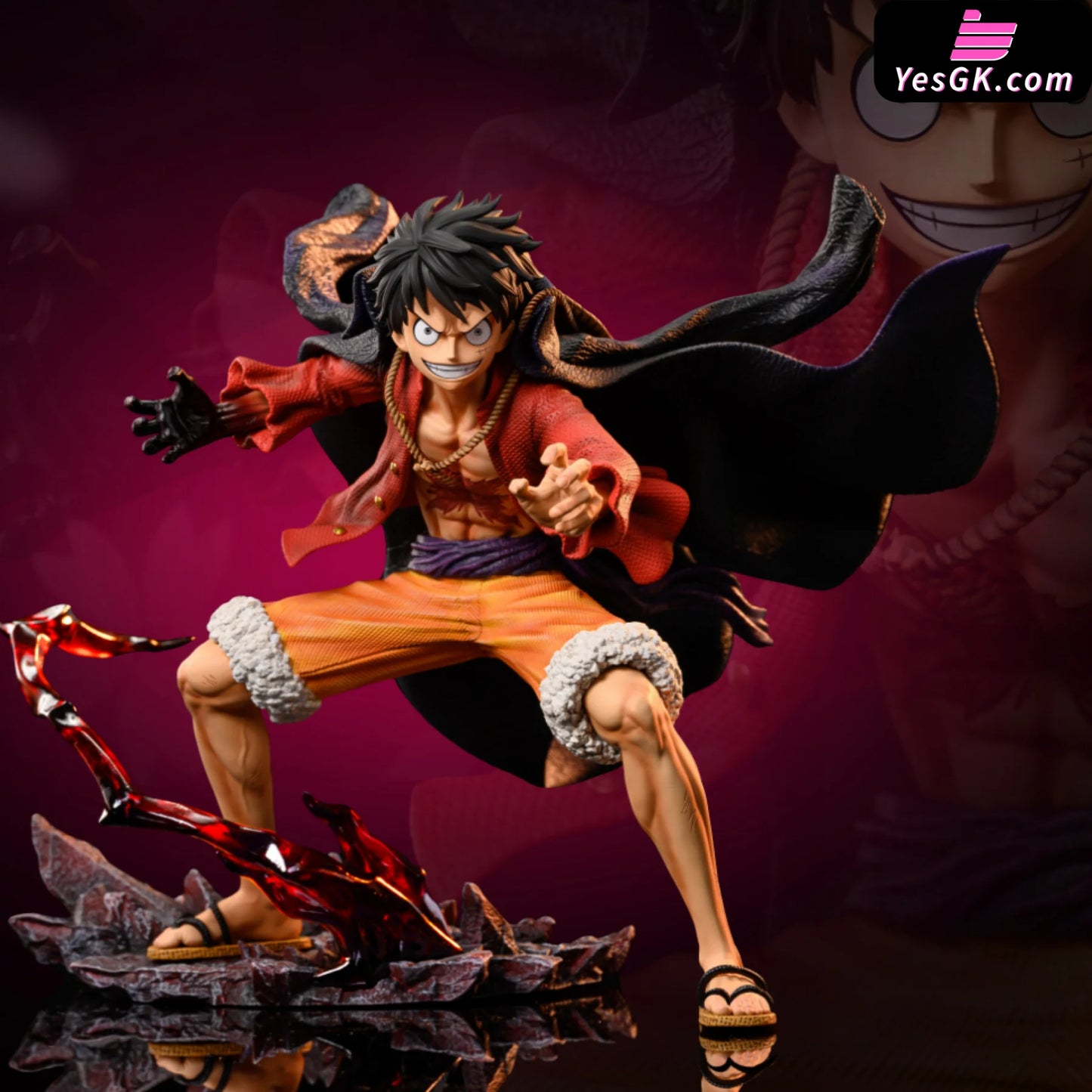 One Piece Onigashima Monkey D. Luffy Resin Statue - Yr Studio [Pre-Order]