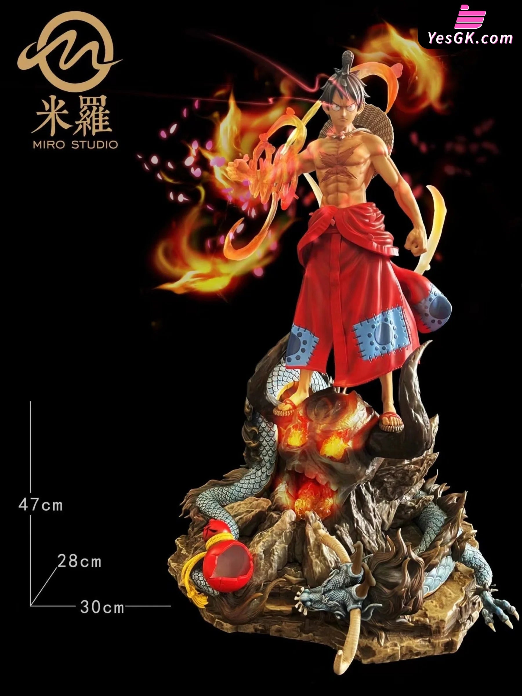 One Piece Onigashima Series Luffy Resin Statue - Miro Studio [Pre-Order Closed] Full Payment / 1/6
