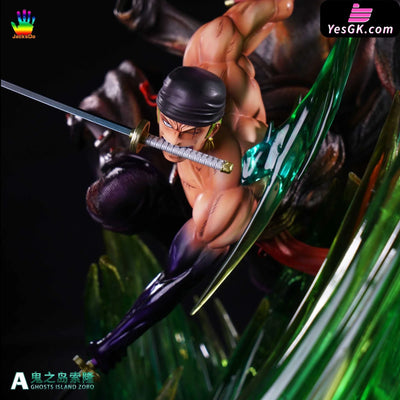 One Piece Onigashima Zoro And Wano Country Resin Statue - Jacksdo Studio [Pre-Order Closed]