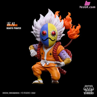 One Piece Orochi_Oniwabanshu Raijin & Fujin Statue - Yz Studio [Pre-Order]