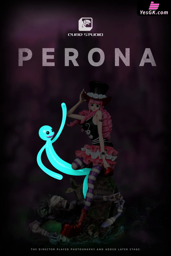 One Piece Perona & Kumashi GK Statue - CUBE Studio [In-Stock] - One Piece