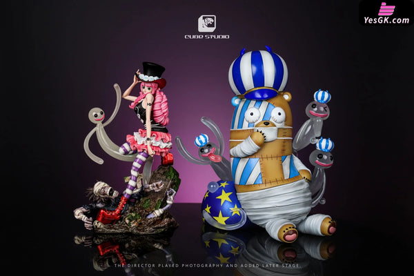 One Piece Perona & Kumashi GK Statue - CUBE Studio [In-Stock] - One Piece