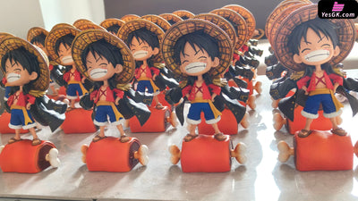 One Piece Pirate Straw Hat Series 1st Release BBQ Little Luffy GK Statue WOW Studio [In Stock] One Piece