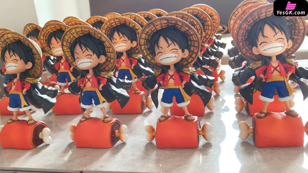 One Piece Pirate Straw Hat Series 1st Release BBQ Little Luffy GK Statue WOW Studio [In Stock] One Piece