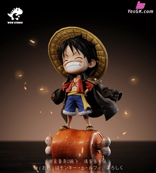 One Piece Pirate Straw Hat Series 1st Release BBQ Little Luffy GK Statue - WOW Studio [Pre-Order Closed] One Piece