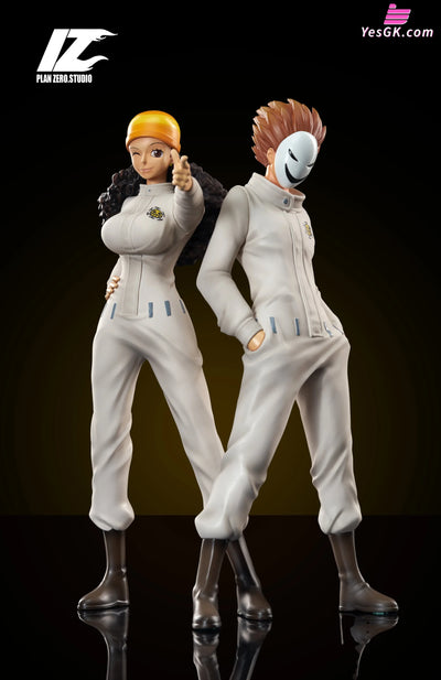 One Piece POP Sitting Law Group Ikkaku & Hakugan GK Statue - PZ Studio [In-Stock] Full Payment One Piece