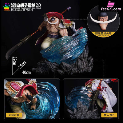 One Piece Popmax Edward Newgate Special Effects Accessories 2.0 Resin Statue - Jacksdo Studio